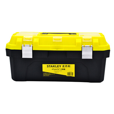 Stanley Multi-function Double Plastic Removable Household Toolbox Parts Box PP Material 14" MC-14B-23
Stanley Multi-function Double Plastic Removable Household Toolbox Parts Box PP Material 14" MC-14B-23