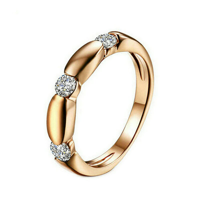 Yoursfs Elegant Austria Crystal Ring for Young Girls Dainty Dress Jewellery for Lady Xmas Jewellery Present9