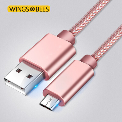 Кабель передачи данных Эндрю Bee для крыла Micro USB Эндрюс интерфейс Мобильный телефон зарядное устройство Шнур питания плетеный провод 1 м Розовое золото для Samsung / просо / Meizu / Sony / HTC
Кабель передачи данных Эндрю Bee для крыла Micro USB Эндрюс интерфейс Мобильный телефон зарядное устройство Шнур питания плетеный провод 1 м Розовое золото для Samsung / просо / Meizu / Sony / HTC