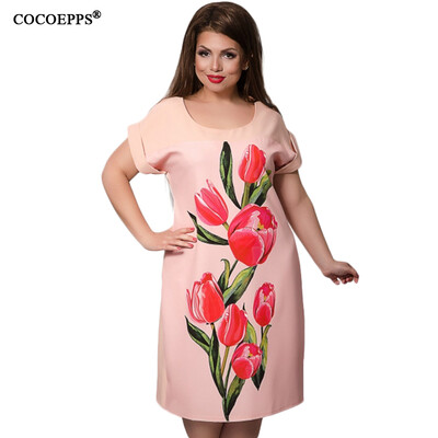 COCOEPPS Elegant Floral Print Dresses Big Size Square Collar Women Summer Dress 2017 New Fashionable Plus Size Female Vestidos
COCOEPPS Elegant Floral Print Dresses Big Size Square Collar Women Summer Dress 2017 New Fashionable Plus Size Female Vestidos