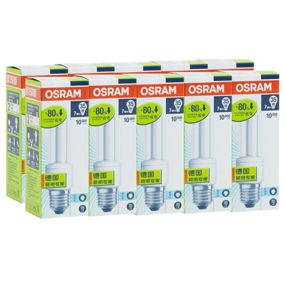 Jingdong Supermarket OSRAM OSRAM T3 standard energy-saving lamps 14W warm white E27 ten loaded
Jingdong Supermarket OSRAM OSRAM T3 standard energy-saving lamps 14W warm white E27 ten loaded