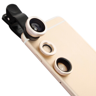 Adventure LIEQI LQ-601 mobile phone lens wide-angle fish eye macro three-in-one set of Apple Huawei external camera champagne gold
Adventure LIEQI LQ-601 mobile phone lens wide-angle fish eye macro three-in-one set of Apple Huawei external camera champagne gold