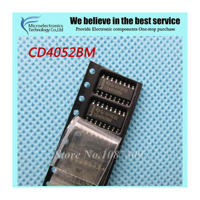10pcs free shipping CD4052BM CD4052 HEF4052BT HEF4052 SOP-16 Multiplexer Switch ICs Diff 4-Ch Ana MultiplDemltplxr
10pcs free shipping CD4052BM CD4052 HEF4052BT HEF4052 SOP-16 Multiplexer Switch ICs Diff 4-Ch Ana MultiplDemltplxr