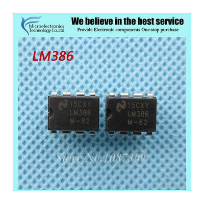 10pcs free shipping LM386 LM386N LM386M LM386L o Amplifiers LOW VLTG AUDIO PWR AMP DIP-8 new original
10pcs free shipping LM386 LM386N LM386M LM386L o Amplifiers LOW VLTG AUDIO PWR AMP DIP-8 new original