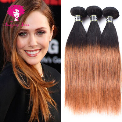 Amazing Star Hair 7A Mink Brazilian Ombre Straight Hair 3 Bundles Grace Ombre Hair Weave Ombre Brazilian Virgin Hair T1B/30
Amazing Star Hair 7A Mink Brazilian Ombre Straight Hair 3 Bundles Grace Ombre Hair Weave Ombre Brazilian Virgin Hair T1B/30