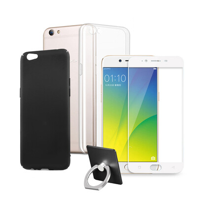 【Mobile phone shell film three-piece set】 San Diwei (Sendio) oppo r9s phone case protective cover shell hard shell black TPU transparent soft shell silk screen full-screen hard-edge tempered white
【Mobile phone shell film three-piece set】 San Diwei (Sendio) oppo r9s phone case protective cover shell hard shell black TPU transparent soft shell silk screen full-screen hard-edge tempered white