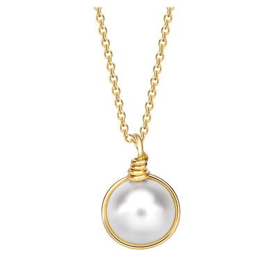 AFFINER 14K Note Goldfilled freshwater pearls Qing Tian series of pearl necklace ladies clavicle chain AFP2069
AFFINER 14K Note Goldfilled freshwater pearls Qing Tian series of pearl necklace ladies clavicle chain AFP2069