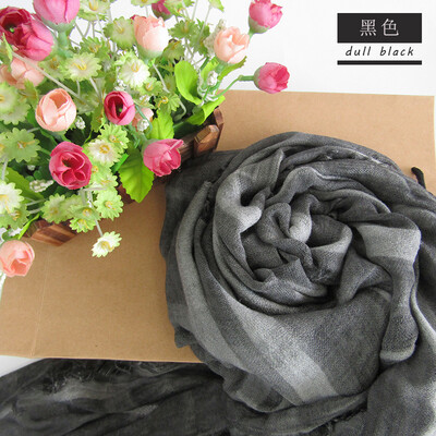 Genuine Orangefox Cashmere Cotton Pierced Scarf