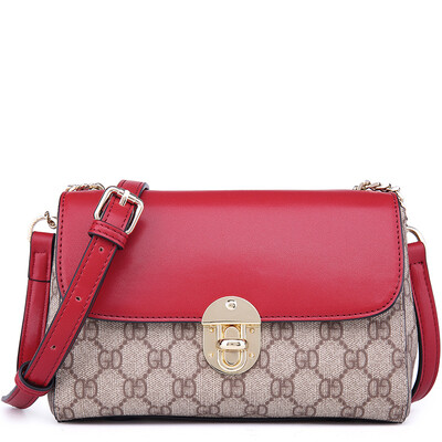 Crocodile Shirt CROCODILE Ms Crossbody Crossbody Shoulder Bags Rhombus Pattern Chain Bag 12721019-04 Red
Crocodile Shirt CROCODILE Ms Crossbody Crossbody Shoulder Bags Rhombus Pattern Chain Bag 12721019-04 Red