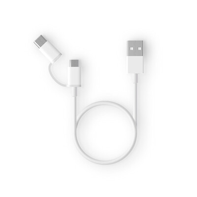 Xiaomi ZMI 2.4A 2 In 1 Mirco USB Cable Fast Charger Type-C Connector Adapter Convertor Charging & Sync Cable for Samsung Huawei
Xiaomi ZMI 2.4A 2 In 1 Mirco USB Cable Fast Charger Type-C Connector Adapter Convertor Charging & Sync Cable for Samsung Huawei