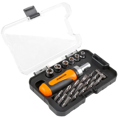 OLYMPIA 10-1186 23-piece ratchet screwdriver set screwdriver set multi-function screwdriver set
OLYMPIA 10-1186 23-piece ratchet screwdriver set screwdriver set multi-function screwdriver set