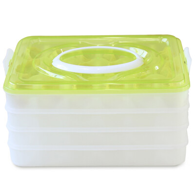 【Jingdong supermarket】 double gun (Suncha) dumpling box refrigerator dumplings care kitchen plastic storage box four multi-functional box DH3011
【Jingdong supermarket】 double gun (Suncha) dumpling box refrigerator dumplings care kitchen plastic storage box four multi-functional box DH3011