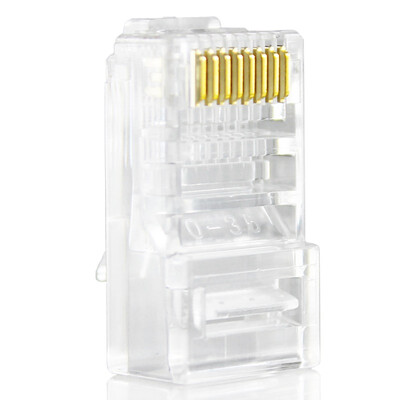 Haile HT-500-10 high-quality 8P8C ultra-five non-shield engineering network cable head network cable connector 30U gold-plated 10 bag
Haile HT-500-10 high-quality 8P8C ultra-five non-shield engineering network cable head network cable connector 30U gold-plated 10 bag