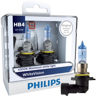 Philips whitevision one pair Car halogen lights 4300 K H1 H4 H7 H11 H3 HB3 HB4 12 V 55 W whitelight brighten up 60 Lights
Philips whitevision one pair Car halogen lights 4300 K H1 H4 H7 H11 H3 HB3 HB4 12 V 55 W whitelight brighten up 60 Lights