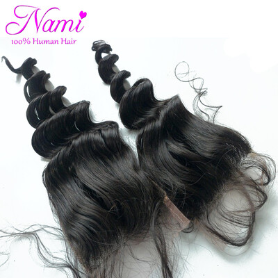 Nami Hair 4''x4'' Loose Wave Closure Peruvian Virgin Hair Free Part Lace Closure Free Shipping
Nami Hair 4''x4'' Loose Wave Closure Peruvian Virgin Hair Free Part Lace Closure Free Shipping