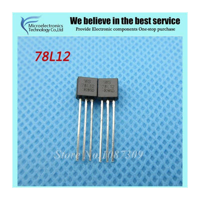 50pcs free shipping 78L12 L78L12 Linear Voltage Regulators 12V 0.1A Positive TO-92 new original
50pcs free shipping 78L12 L78L12 Linear Voltage Regulators 12V 0.1A Positive TO-92 new original