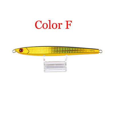 1PC Jigging Lure Lead 190G 17CM Jigging Lure Lead fish Metal Jig Fishing Lure Paillette Knife Wobbler Artificial Hard Bait Laser
1PC Jigging Lure Lead 190G 17CM Jigging Lure Lead fish Metal Jig Fishing Lure Paillette Knife Wobbler Artificial Hard Bait Laser