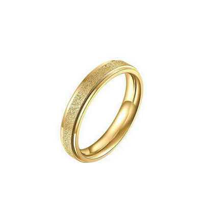 Yoursfs@ Fashion 2 Colors Women Wedding Ring Gold-color Stainless Steel Frosted Ring Women Engagement Ring Female Jewelry
Yoursfs@ Fashion 2 Colors Women Wedding Ring Gold-color Stainless Steel Frosted Ring Women Engagement Ring Female Jewelry
