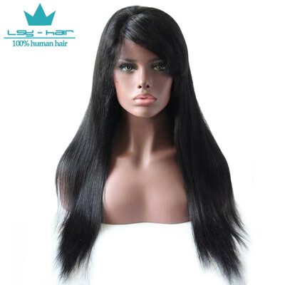 Brazilian Full Lace Human Hair Wigs For Black Women Pre-Plucked Straight Hair Weave 8-26" Nature Color Remy Hair Wigs
Brazilian Full Lace Human Hair Wigs For Black Women Pre-Plucked Straight Hair Weave 8-26" Nature Color Remy Hair Wigs