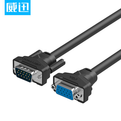 WDC VENTION VGA extension cable VGA male to female high-definition cable VGA 3 6 computer monitor projector video HD cable 3 meters black DAABI
WDC VENTION VGA extension cable VGA male to female high-definition cable VGA 3 6 computer monitor projector video HD cable 3 meters black DAABI