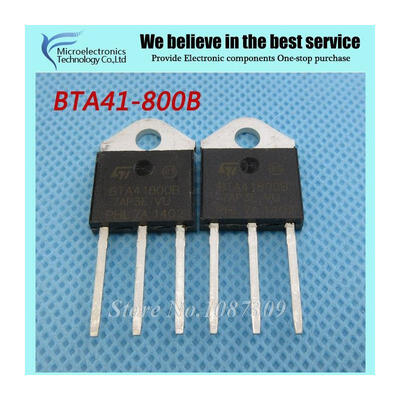 5pcs free shipping BTA41-800B BTA41800B BTA41-800 BTA41 Triacs 40 Amp 800 Volt TO-3P new original
5pcs free shipping BTA41-800B BTA41800B BTA41-800 BTA41 Triacs 40 Amp 800 Volt TO-3P new original