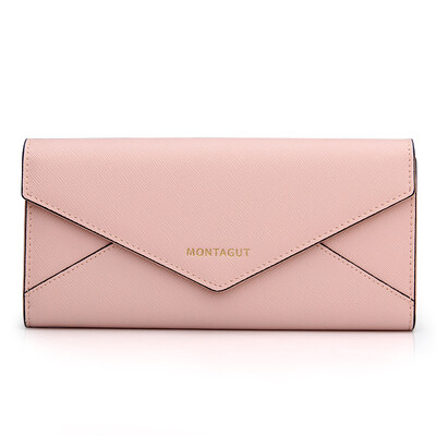 Montagut MONTAGUT wallet female long section cowhide fashion wild Korean version of the tide ladies folding buckle simple envelope wallet thin section R742200
Montagut MONTAGUT wallet female long section cowhide fashion wild Korean version of the tide ladies folding buckle simple envelope wallet thin section R742200