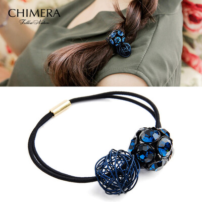 Chimera (CHIMERA) hair ornaments headdress wrapped around the double layer hair circle rope leather band hidden blue
Chimera (CHIMERA) hair ornaments headdress wrapped around the double layer hair circle rope leather band hidden blue