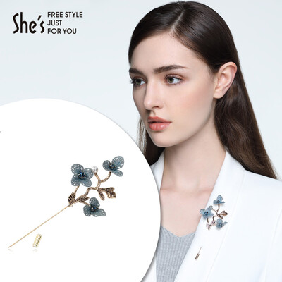 Shes Qian Zi Tanabata gift to his girlfriend brooch corsage retro lilac flowers female accessories pin cardigan pin C0 blue
Shes Qian Zi Tanabata gift to his girlfriend brooch corsage retro lilac flowers female accessories pin cardigan pin C0 blue