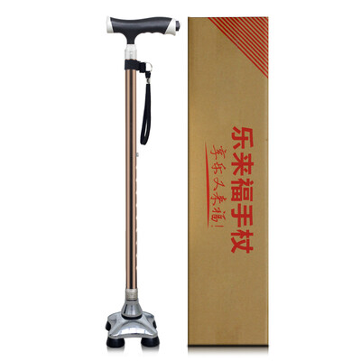 Le Lai Fu REALLIFE elderly aluminum crutches retractable adjustable walking stick with light four legs stick S02YBZ
Le Lai Fu REALLIFE elderly aluminum crutches retractable adjustable walking stick with light four legs stick S02YBZ