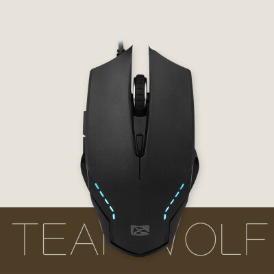 Office computer backlit mouse as gift for men
