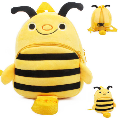 Baby anti-lost cartoon plush bag as gfit for children