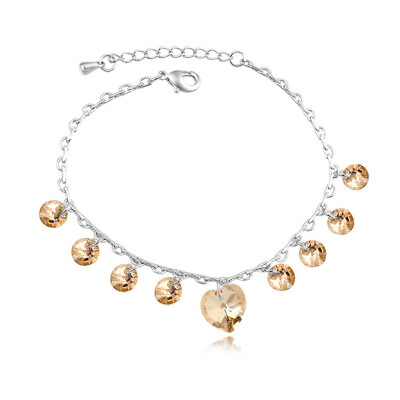 Baffin Boho Tassel Heart Bracelet Crystals from Swarovski Women Friendship Bracelets Jewelry
Baffin Boho Tassel Heart Bracelet Crystals from Swarovski Women Friendship Bracelets Jewelry