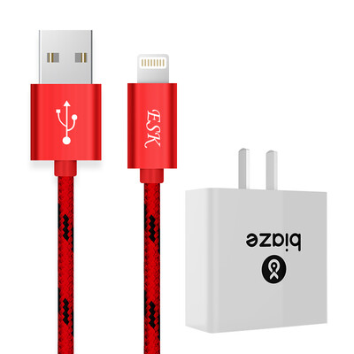 BIAZE intelligent digital charger + Lighting mobile phone data cable / charging line 1.2 m lucky red support iphone5 / 6s / 7P / SE / ipad air mini
BIAZE intelligent digital charger + Lighting mobile phone data cable / charging line 1.2 m lucky red support iphone5 / 6s / 7P / SE / ipad air mini