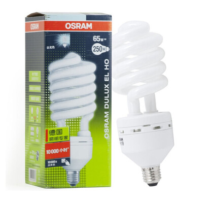 OSRAM OSRAM Spiral Energy Saving Lamp 65W E27 Cool White