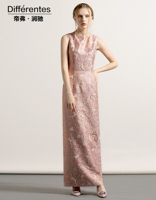 DF · RSAristocratic wind intellectual elegant temperament long dress Slim skirt step dress sleeveless jacquard dress
DF · RSAristocratic wind intellectual elegant temperament long dress Slim skirt step dress sleeveless jacquard dress
