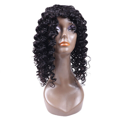 Baby Hair half Lace Wig Brazilian Half Lace Human Hair Wigs for Black Women deep wave Lace Front Human Hair Wigs With hair
Baby Hair half Lace Wig Brazilian Half Lace Human Hair Wigs for Black Women deep wave Lace Front Human Hair Wigs With hair