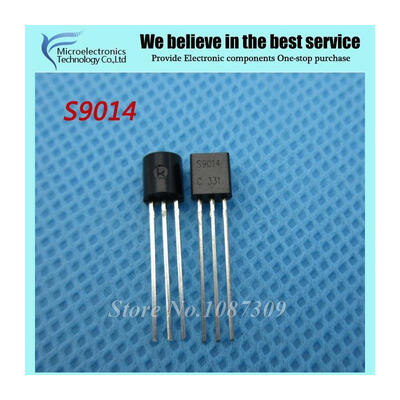 100pcs free shipping S9014 SS9014 9014 Bipolar Transistors - BJT NPN50V10mA TO-92 new original
100pcs free shipping S9014 SS9014 9014 Bipolar Transistors - BJT NPN50V10mA TO-92 new original