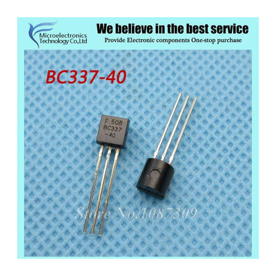 50pcs free shipping BC337-40 BC337 TO-92 Bipolar Transistors - BJT PNP -45V -100mA new original
50pcs free shipping BC337-40 BC337 TO-92 Bipolar Transistors - BJT PNP -45V -100mA new original