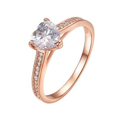 Yoursfs@ Classic 6mm Prong Setting Wedding Rings For Women Rose/White Gold Plate Simulated DZ Diamond-Jewelry Online Shopping Ind
Yoursfs@ Classic 6mm Prong Setting Wedding Rings For Women Rose/White Gold Plate Simulated DZ Diamond-Jewelry Online Shopping Ind