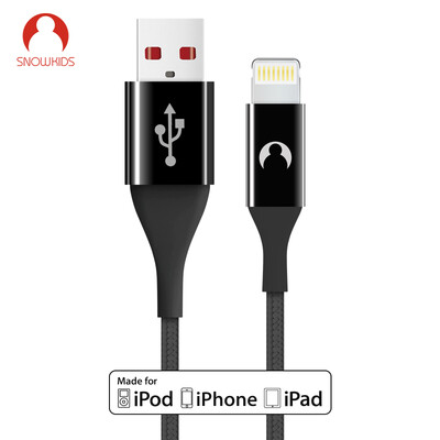 Snowkids glorious series of Apple data lines 12 m MFi certified mobile phone data cable charging line fast charge for iPhone7 6S 6SP 6P 5 etc
Snowkids glorious series of Apple data lines 12 m MFi certified mobile phone data cable charging line fast charge for iPhone7 6S 6SP 6P 5 etc