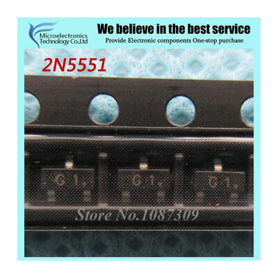 100pcs free shipping 2N5551 MMBT5551 G1 SOT23-3 Bipolar Transistors - BJT PNP Transistor General Purpose new original
100pcs free shipping 2N5551 MMBT5551 G1 SOT23-3 Bipolar Transistors - BJT PNP Transistor General Purpose new original