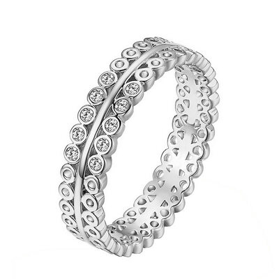 Yoursfs Fashionable Row Lines Clear zircon Jewelry Fashion Gold Plating Engagement Rings
Yoursfs Fashionable Row Lines Clear zircon Jewelry Fashion Gold Plating Engagement Rings