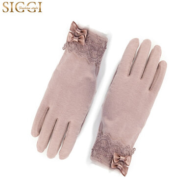 Siggi CM16900 female summer Korean fashion lace butterfly knot anti-ultraviolet riding driving gloves sun gloves white 23 * 9cm
Siggi CM16900 female summer Korean fashion lace butterfly knot anti-ultraviolet riding driving gloves sun gloves white 23 * 9cm