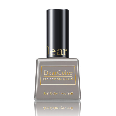 DearColor black gold nail polish card its bare gray DC026 (health and environmental protection can be peelable tear light treatment of light on the nail polish)
DearColor black gold nail polish card its bare gray DC026 (health and environmental protection can be peelable tear light treatment of light on the nail polish)