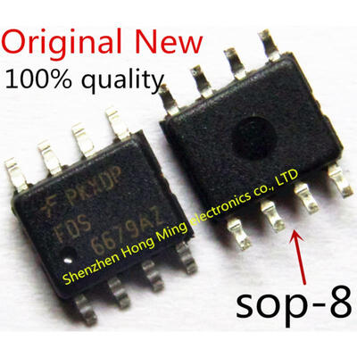20piece100 New FDS6679AZ FDS6679 6679AZ 30 Volt P-Channel PowerTrench MOSFET sop-8 Chipset 
20piece100 New FDS6679AZ FDS6679 6679AZ 30 Volt P-Channel PowerTrench MOSFET sop-8 Chipset