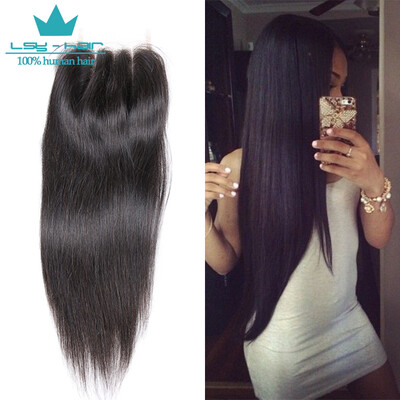 Human Hair Lace Closure Brazilian Straight Hair Closure 4X4 Free Part with Baby Hair 8-20 inch Remy Hair
Human Hair Lace Closure Brazilian Straight Hair Closure 4X4 Free Part with Baby Hair 8-20 inch Remy Hair