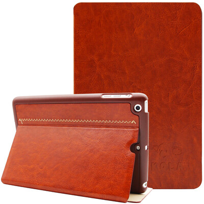 KOLA Apple iPad mini2 / 3/1 protective cover elegant thin crystal grain series fall protection shell non-slip bracket PU leather jacket random color
KOLA Apple iPad mini2 / 3/1 protective cover elegant thin crystal grain series fall protection shell non-slip bracket PU leather jacket random color