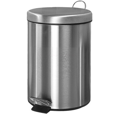 Ou Runzhe trash cans 12L stainless steel sanding household kitchen pedal waste paper storage box
Ou Runzhe trash cans 12L stainless steel sanding household kitchen pedal waste paper storage box