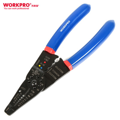 WORKPRO W091019N Stripping Crimping Tool 7 "Multi-function Electric Clamping Tool Home
WORKPRO W091019N Stripping Crimping Tool 7 "Multi-function Electric Clamping Tool Home