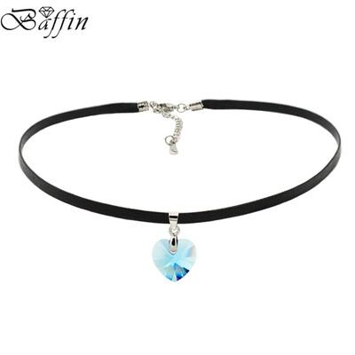 BAFFIN XILION Heart Pendant Choker Necklace Crystals From SWAROVSKI Rope Chain Necklace For Women 2017 Christmas
BAFFIN XILION Heart Pendant Choker Necklace Crystals From SWAROVSKI Rope Chain Necklace For Women 2017 Christmas